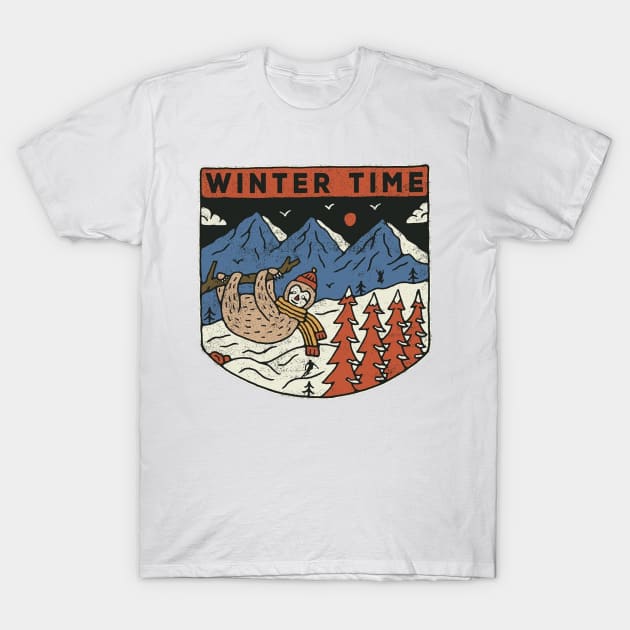 Winter Time T-Shirt by LogoBunch